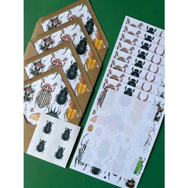 Beetles Lettering Set