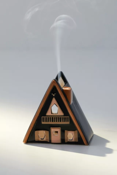 Paddywax House Cone Incense & Tea Light Holder
