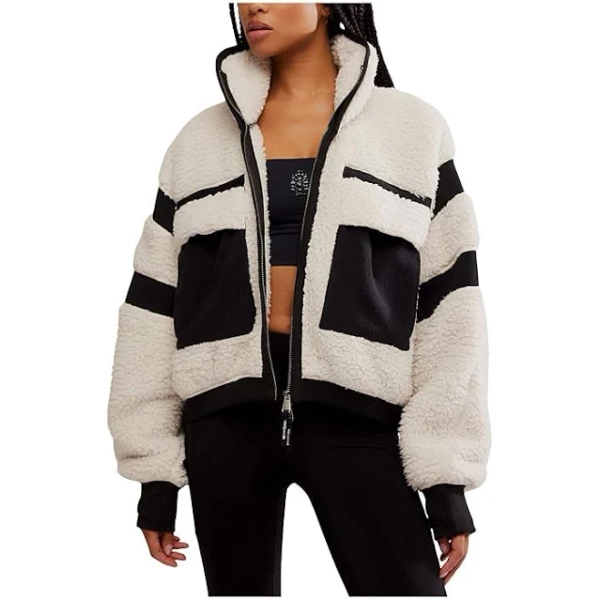 Free People FP Movement Far Out Fleece Jacket