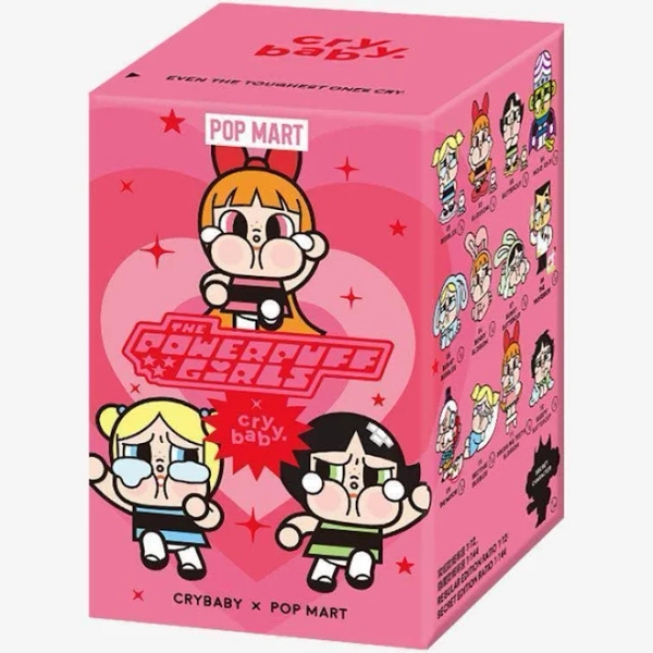 Pop Mart CryBaby x Powerpuff Girls Series Vinyl Figures