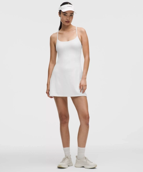 Flow Y Dress *Light Support, B/C Cup - White - M