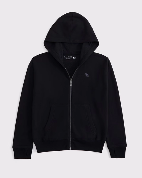 essential icon full-zip hoodie