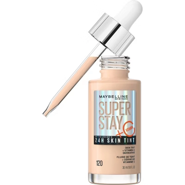 Maybelline Super Stay 24HR Skin Tint Foundation Serum with Vitamin C - 120 - 1 fl oz