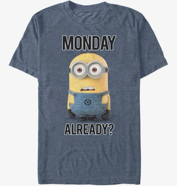 Minion Monday Already Graphic T-Shirt