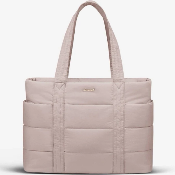 Large Puffer Work Tote Bag