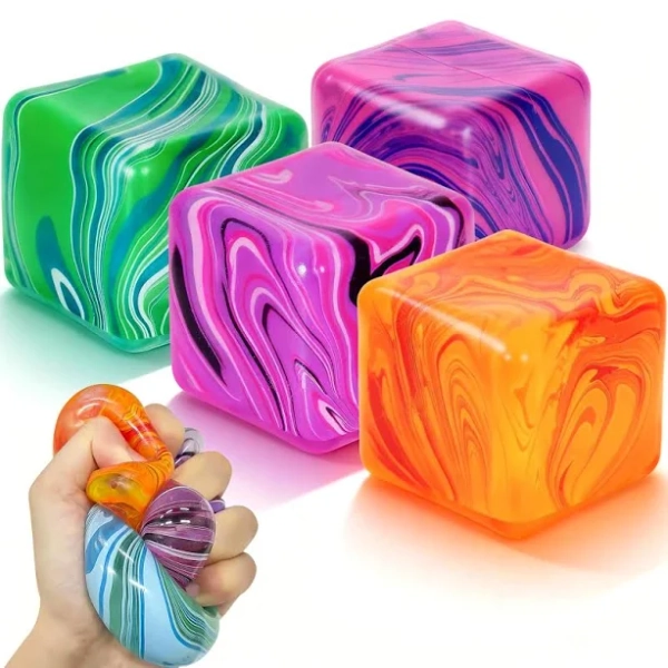 4 Pack Fidget Toys Squishy Stress Toys
