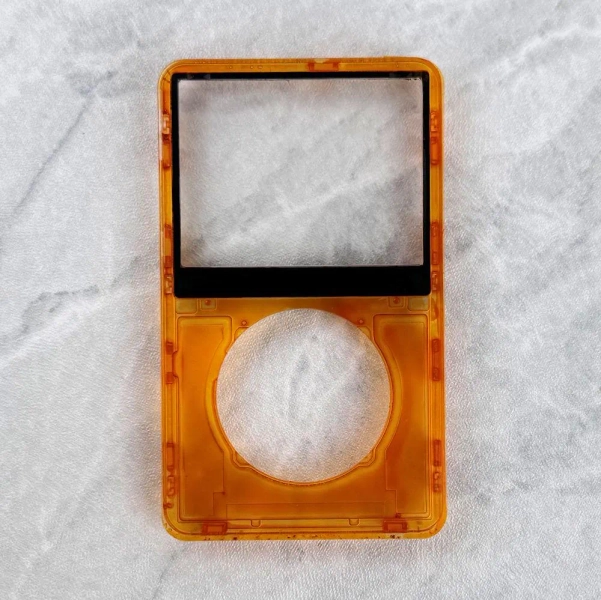 Transparent Orange Faceplate for iPod  5th/5.5th Generation by iPodmania.com / iPod Faceplates