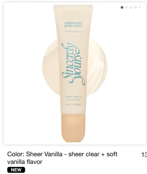 Sugarcoat Gloss Soothing & Hydrating Lip Balm - Bubbleberry - sheer pink + fruity bubblegum flavor