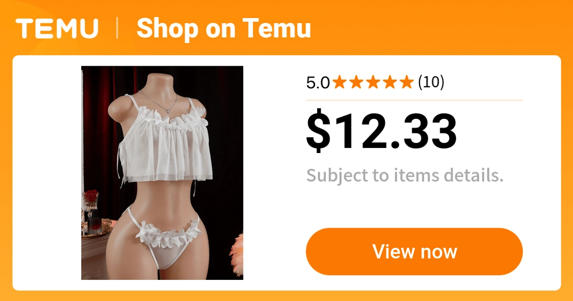 womens lingerie set 2pcs | temu Temu