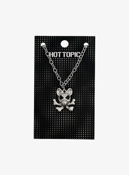 Rat Head & Crossbones Necklace