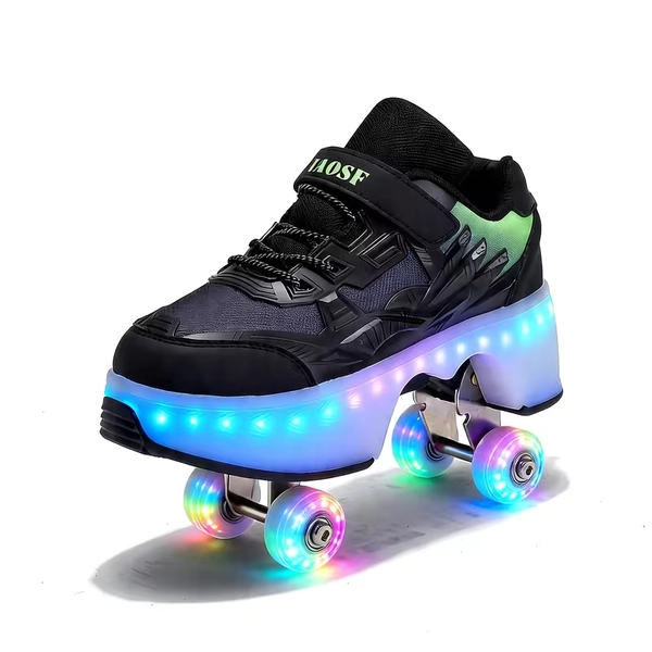 boys girls luminous walking shoes usb charging luminous - Temu