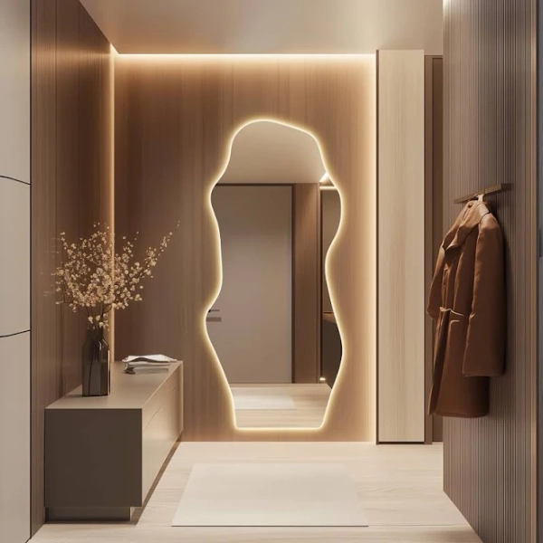 Modern Backlit Full Length Mirror