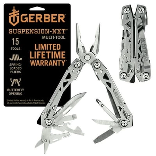 Gerber Gear Gerber Suspension NXT  15-in-1 Multitool  EDC  Silver