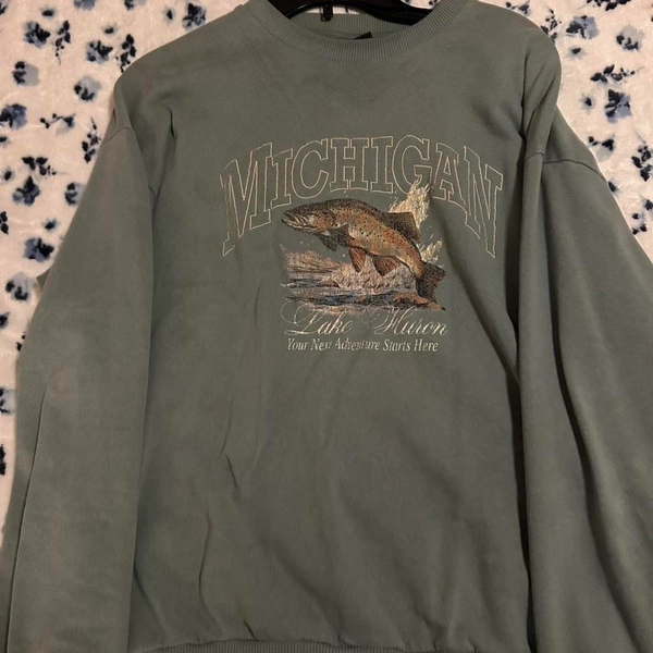 urban outfitters michigan crewneck