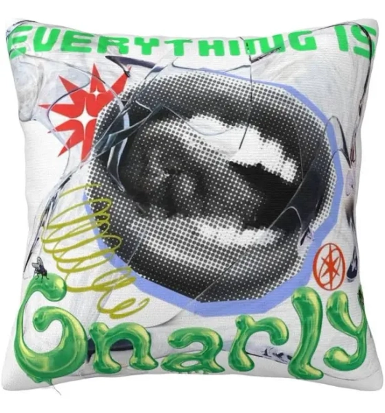 Katseye Everything Is Gnarly Pillowcase Polyester Cushion Cover Decorative Throw Pillow Case Cover