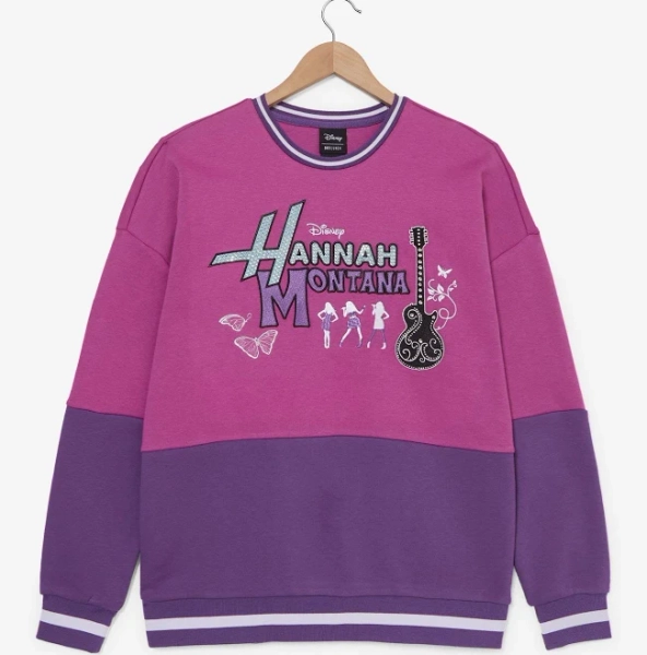 Disney Hannah Montana Rhinestone Crewneck