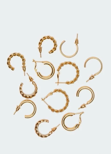Hoop Earrings Pack