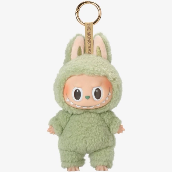 POP MART Labubu V1 Exciting Macaron The Monsters Green Grape Plush AUTHENTIC