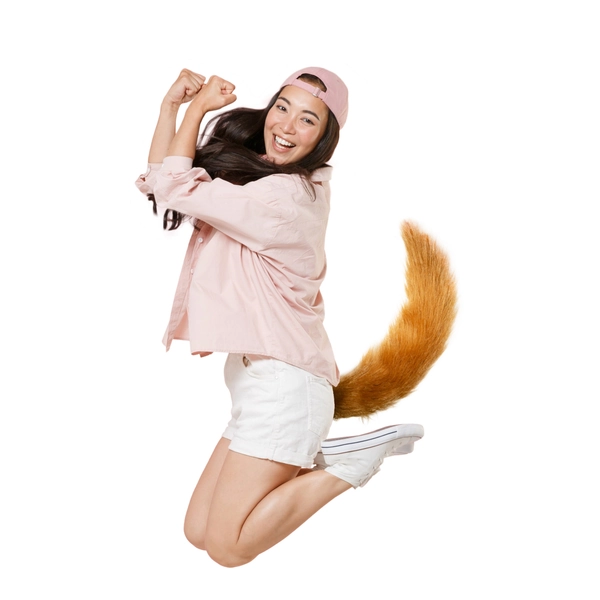 MiTail - animatronic app controlled tail, comes with a custom cover