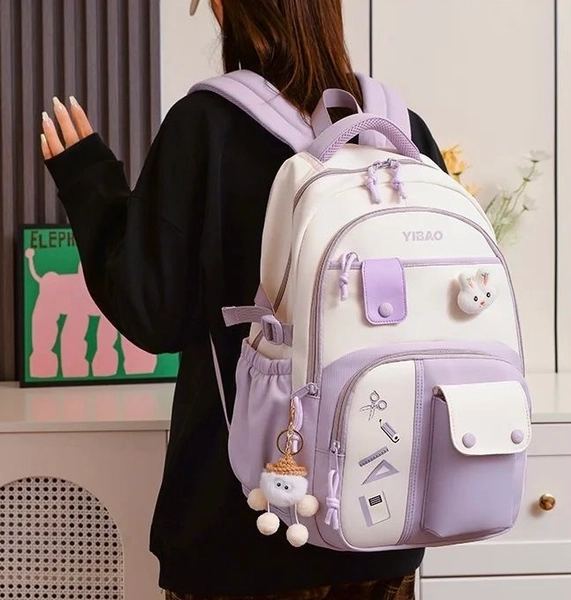 Kawaii Pastel Large Capacity Multipocket Backpack - Special Edition