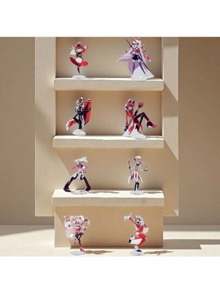 1pc Anime Acrylic Stand Model Board - Dynamic Character Poses, Desktop Decoration, Ideal Gift For Game Fans, Anime Lovers, Bright Anime Style Decoration, Perfect Gift For Friends And Anime Fans, Anime Accessories, Friendship Gifts, Playful Design, Animation Character Craft, Colorful Design, DIY Office Decoration, Modern Style