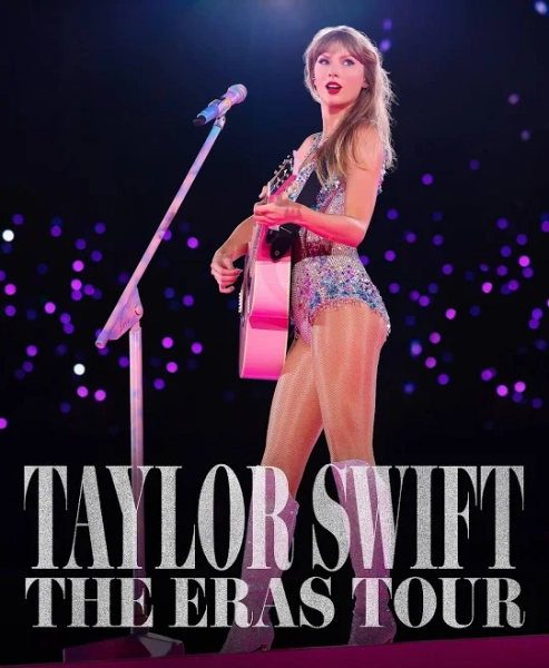 Taylor Swift - The Eras Tour Concert Poster Reprint Canvas 12x18 inches