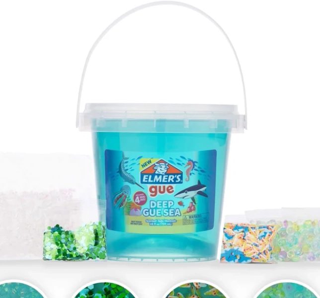 Elmer's Gue Deep Gue Sea Premade Slime Kit