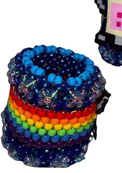 Nyan Cat Rave Rotating Cuff