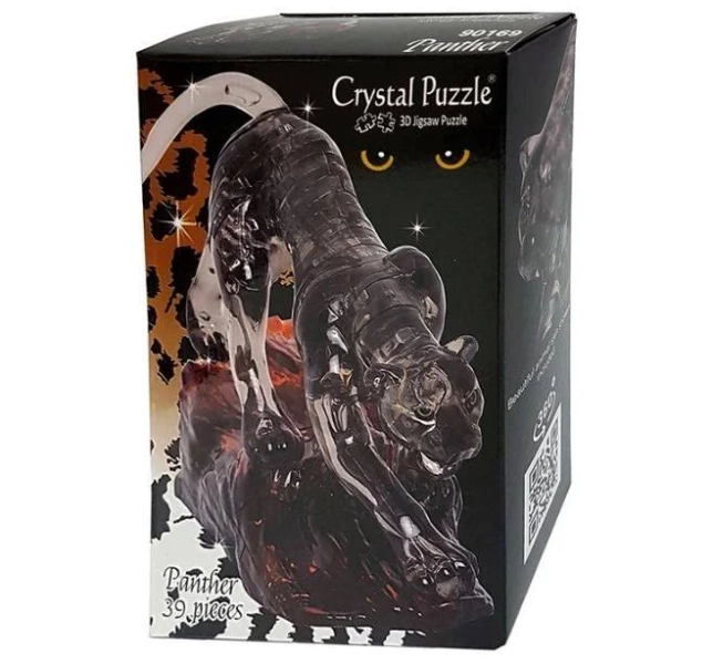 3D Crystal Puzzle Black Panther