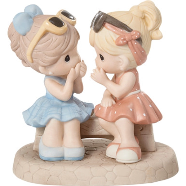 That's What Friends Are For, Bisque Porcelain Figurine