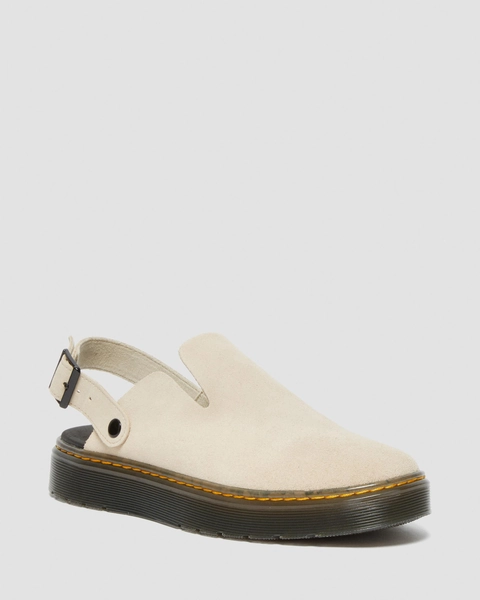 Carlson Suede Casual Slingback Mules | Dr. Martens