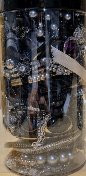 "Gothic Dream" - 32oz Mystery Jewelry Jar, All Gothic Inspired w/ Purple Accents