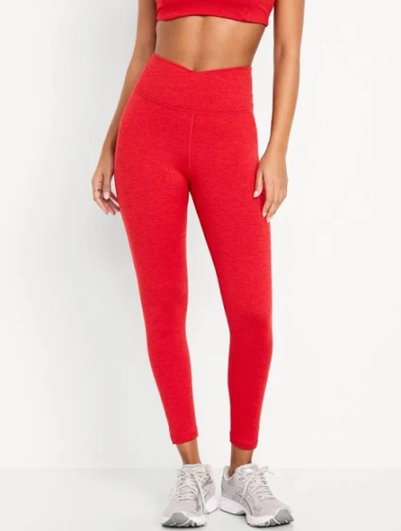 Old Navy Women's Extra High-Waisted Cloudcomfy 7/8 Leggings