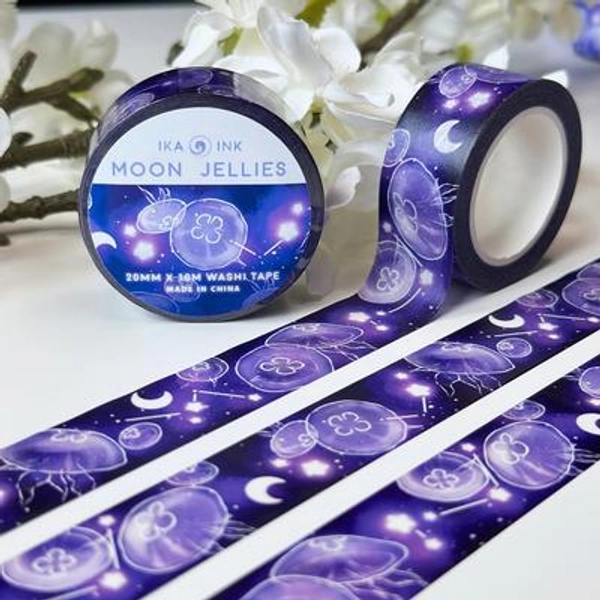 Moon Jellyfish Washi Tape