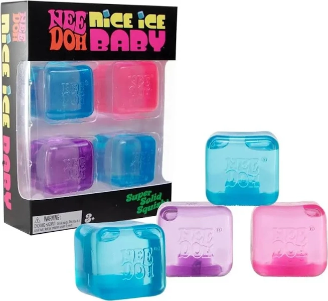 NeeDoh Nice Ice Baby Teenie NeeDoh Nice Cube
