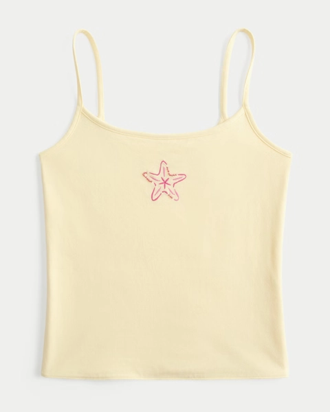 Hollister Callie Reversible Starfish Graphic Cami