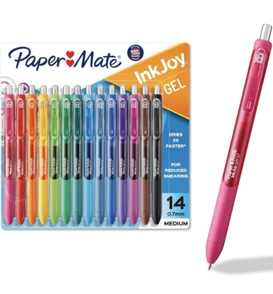 DYMO Paper Mate InkJoy Gel Pens