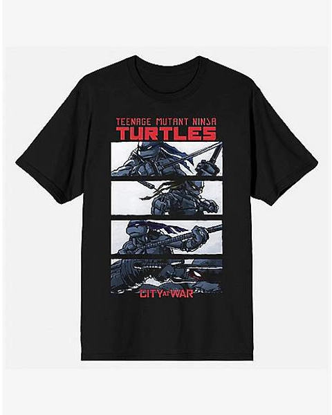 Teenage Mutant Ninja Turtles City at War T Shirt