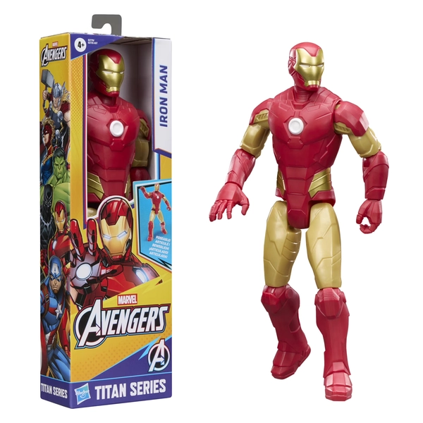 Marvel Avengers Titan Series Iron Man 11.5” (29.2 CM) Action Figure, Ages 4+ - Walmart.com