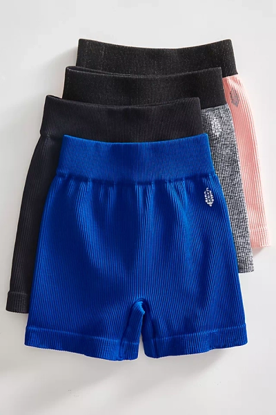  blue electric shock fp run shorts 