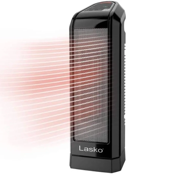Lasko 150 Sq ft Electric Ceramic Tower Space Heater