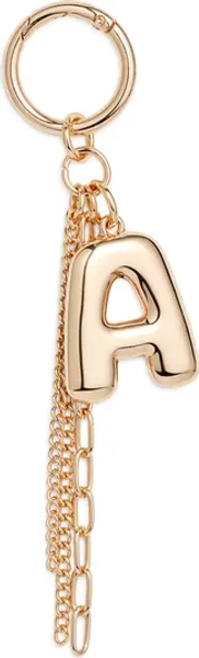 Bubble Letter Bag Charm