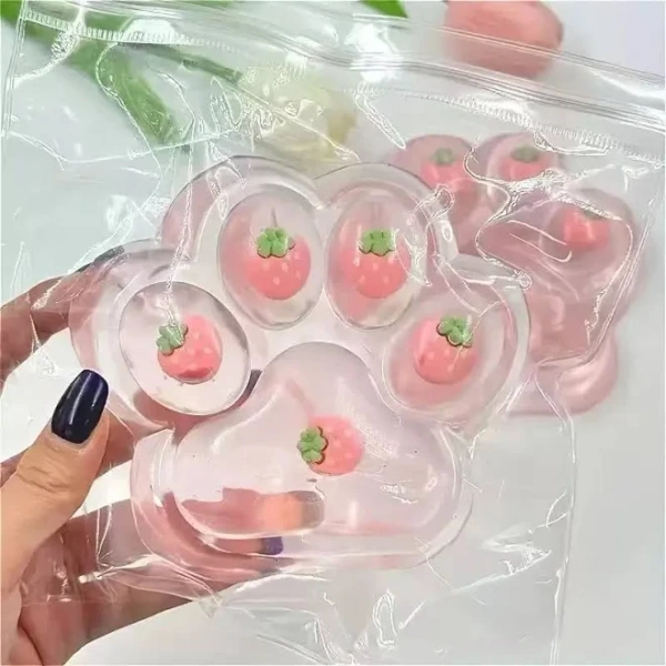 Soft Cute Stress Relief Toy, Kawaii Squishies,Stress Relief Fidget, Slowly Deforms WhenSqueezed, Perfect for Children, Teens, Adults,Office Relaxation