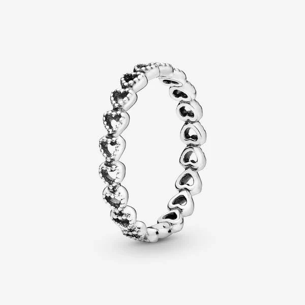 Pandora Linked Love Sterling Silver Ring