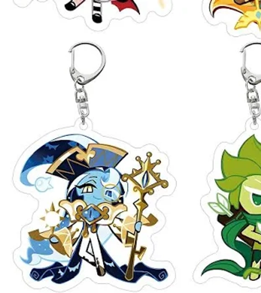 Cookies Run Kingdoms Cute Cookie Figure Keychains