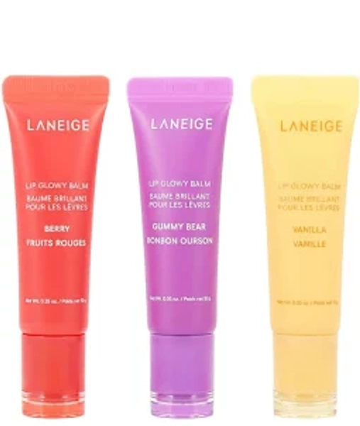 Laneige Lip Glowy Balm Trio Set