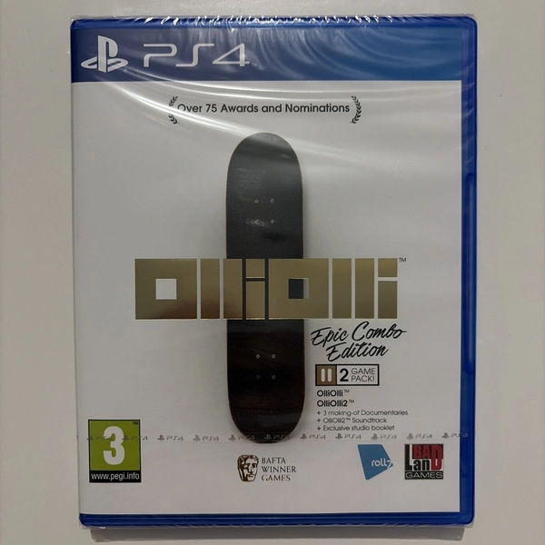 OlliOlli aka Olli Olli 2 Game Pack - Epic Combo Edition - PS4 - Brand New Sealed