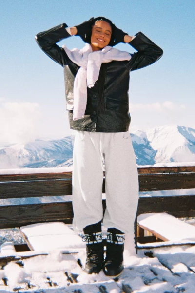 Out From Under Essential Barrel Leg Full Length Sweatpant