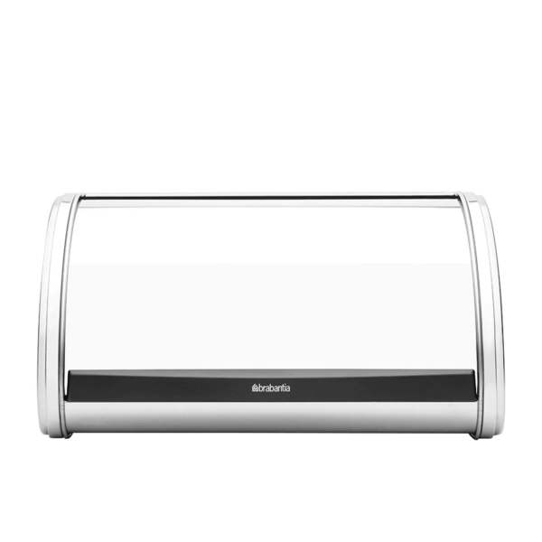 Brabantia Roll Top Bread Bin Medium Brilliant Steel