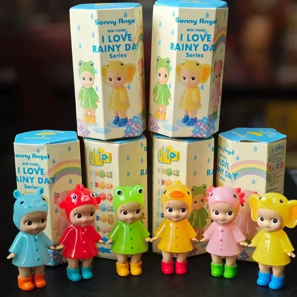 Genuine Sonny Angel I Love Rainy Day Series Blind Box Action Figure Sonny Collectible Model  Angel Mystery Box Surprise Toy Gift - AliExpress 